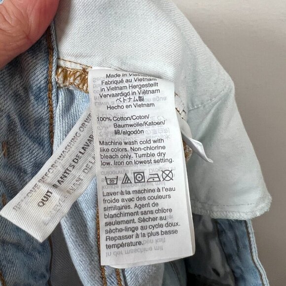 Madewell The Curvy Perfect Vintage Jean 31 Fitzgerald Light Wash High Rise Blue - Picture 12 of 13